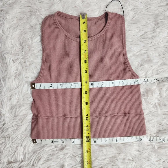 3pcs-SKIMS STRETCH RIB BUNDLE IN ROSE CLAY/NWT/S/M- THONG, SHORT & HIGH NECK BRA - Picture 14 of 16